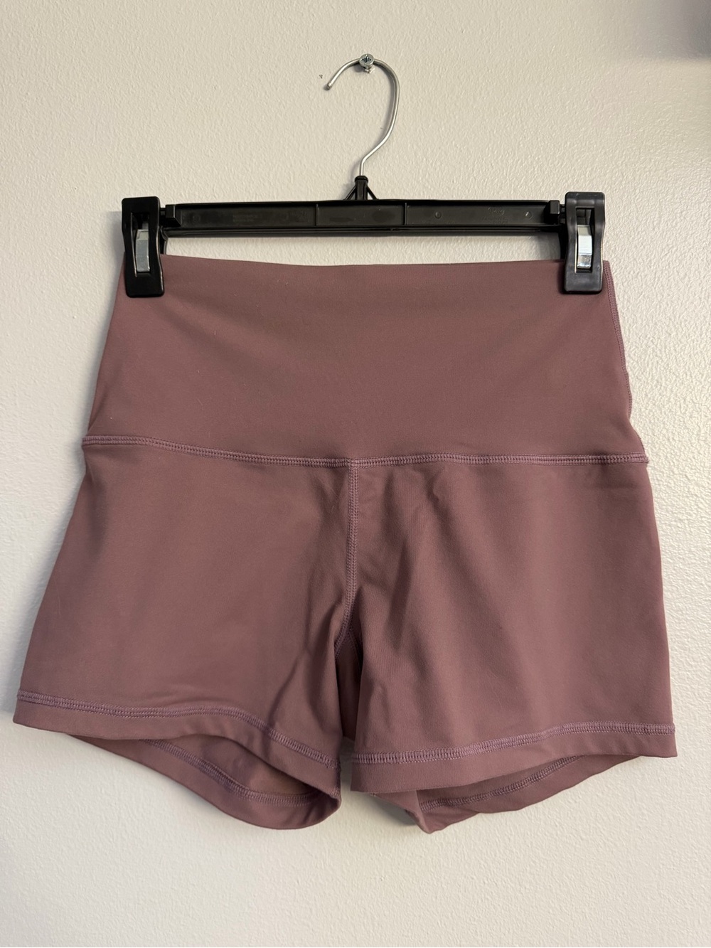 Born Primitive Women's High-Waist Athletic Shorts in Mauve